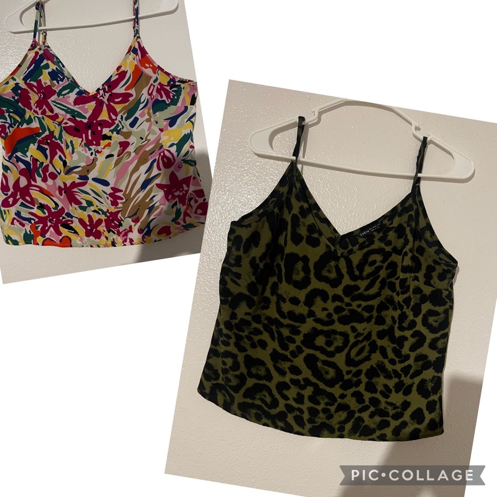SHEIN - Lot of 2 Print cami tops